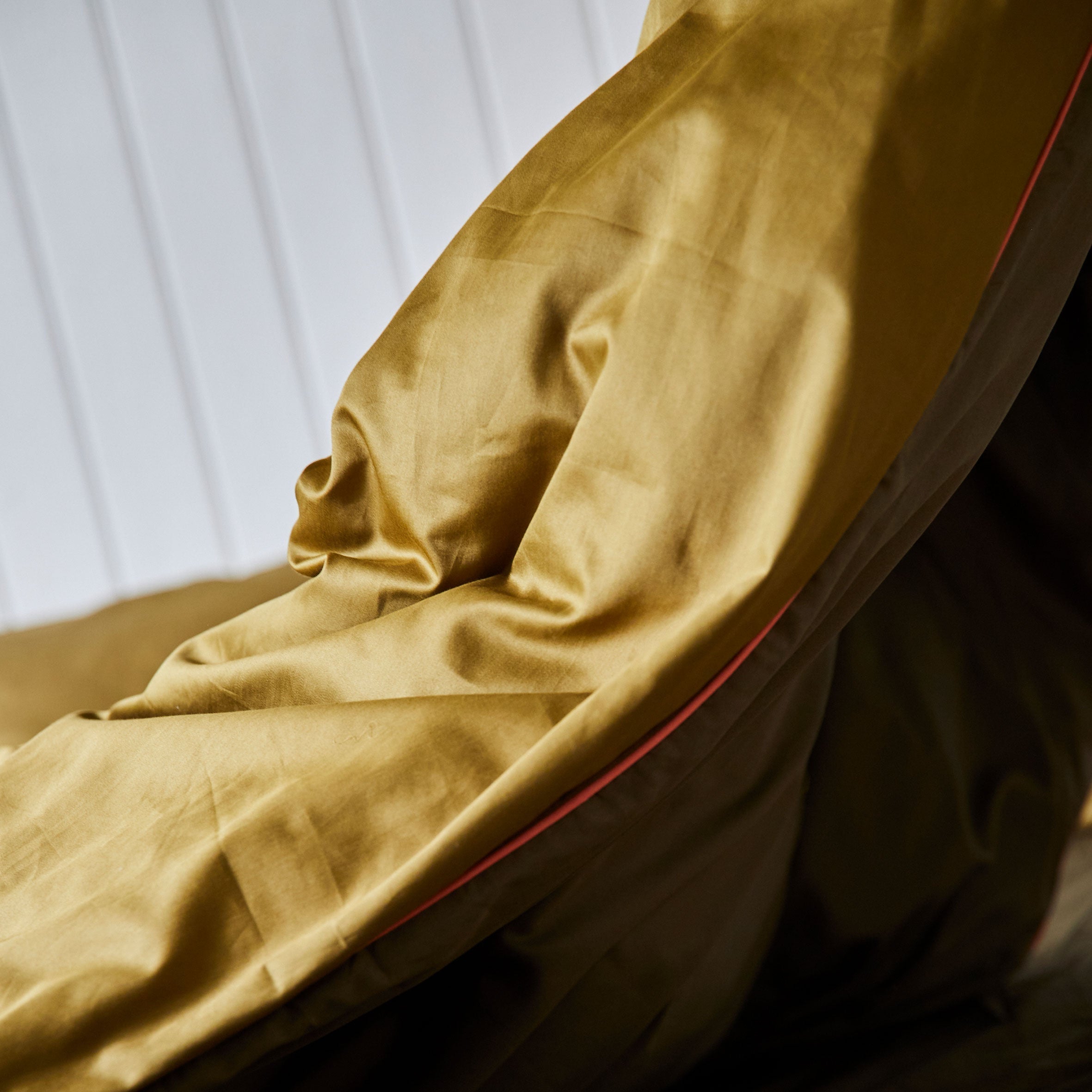 Cotton sateen Bedding set- Moss green