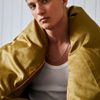 Cotton sateen Bedding set- Moss green