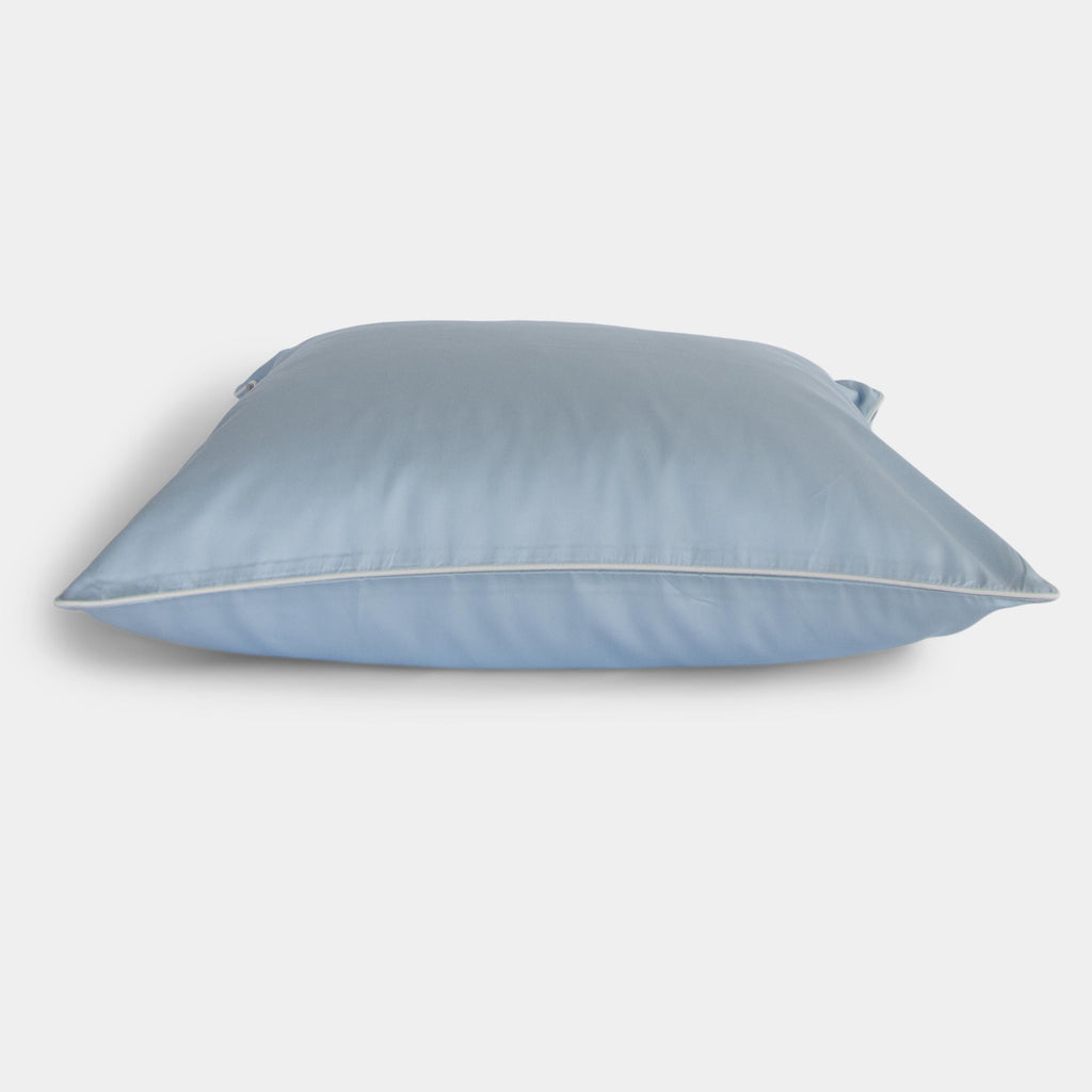 Cotton sateen Bedding set- Blue fog