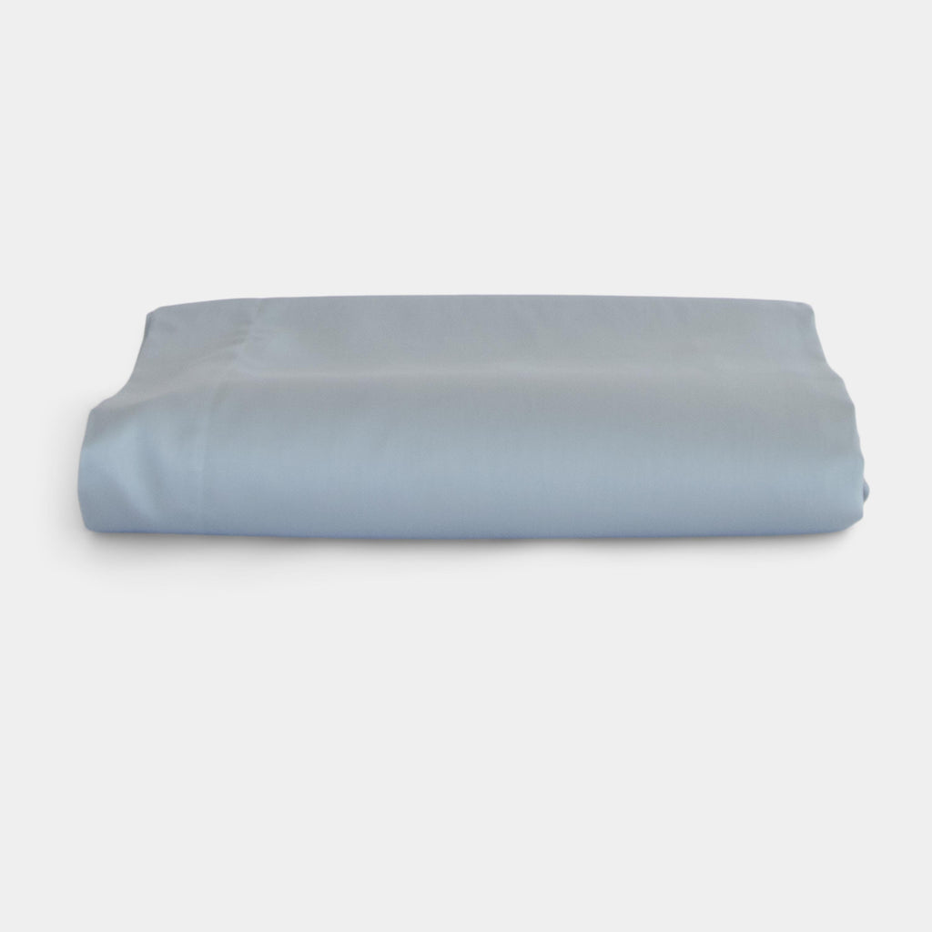 Cotton sateen Bedding set- Blue fog