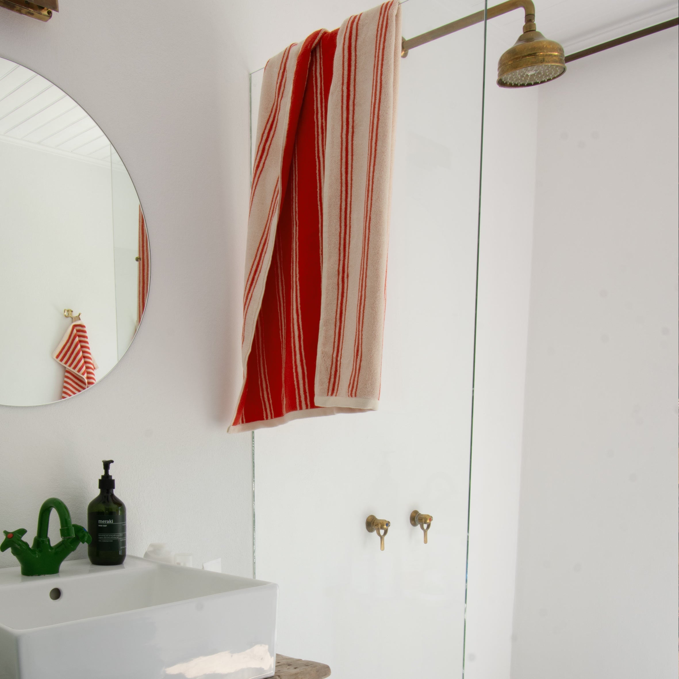 Towels - Orange 100x150