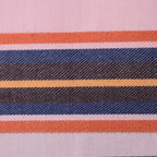 Cotton percale Bedding set- Pink dobby stripe