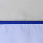 Cotton percale Bedding set - Cream and White