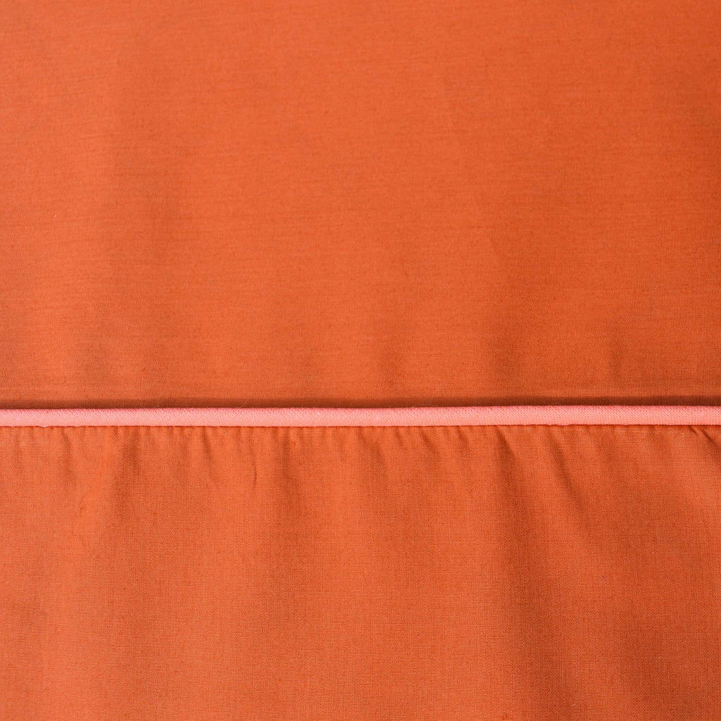 Cotton percale Pillowcase - Ginger