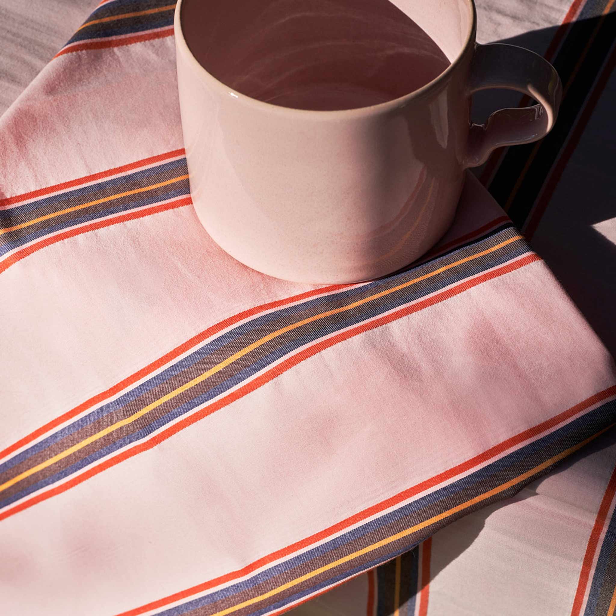 Tablecloth - Pink stripe