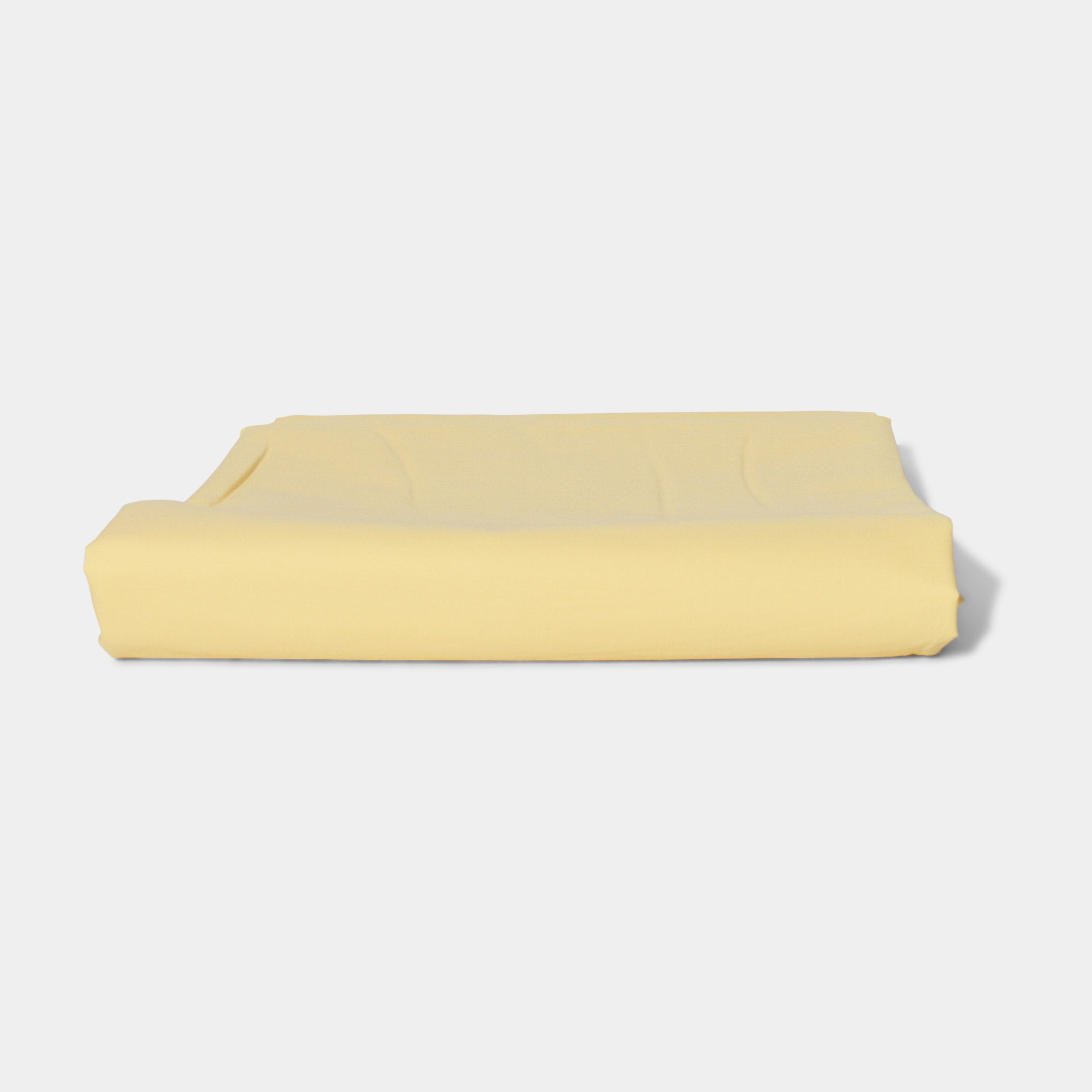Cotton sateen undersheet - Yellow